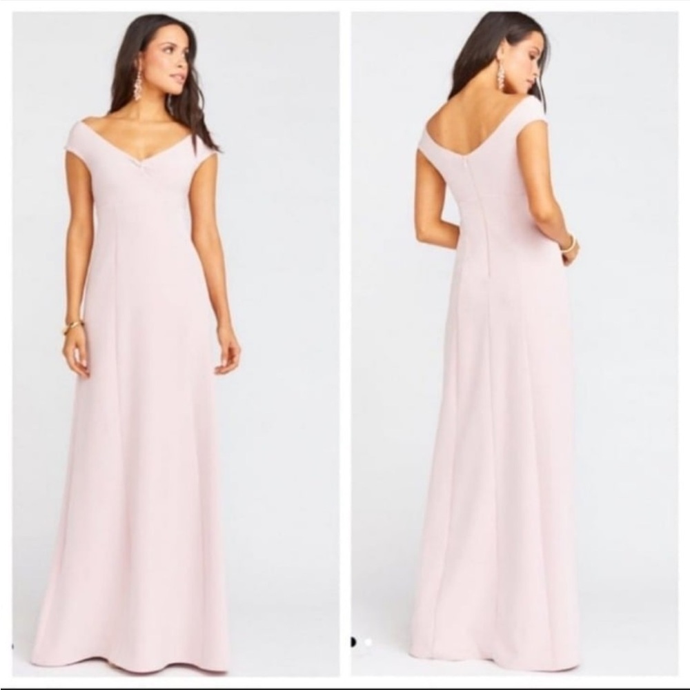 SHOW ME YOUR MUMU Zurich Knot Gown Show Me The Ring Stretch Crepe Size XS NWT